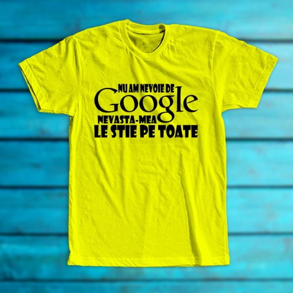 Tricou Google