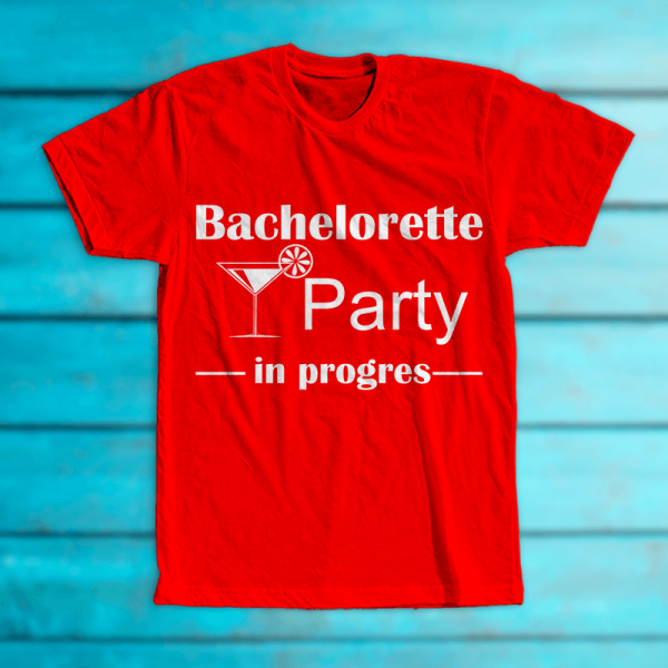 Tricou "Bachelorette party"