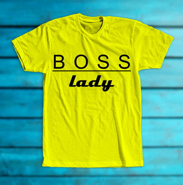 Tricou "Boss lady"