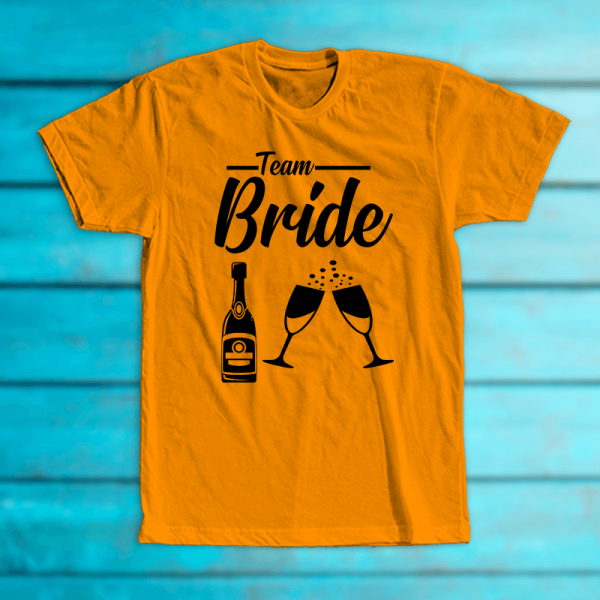 Tricou "Team bride"