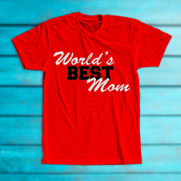 Tricou "World's best mom"